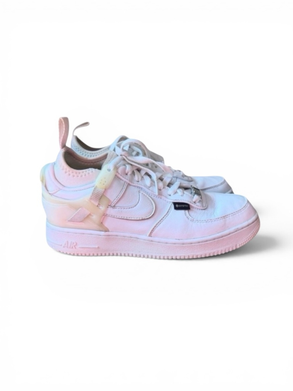 Nike x UNDERCOVER Womens Air Force 1 Shoes Low SP GORE-TEX White Sail Size 7
